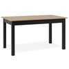 Finori Extendable Dining Table Coburg 120 Artisan Oak and Black