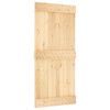vidaXL Door NARVIK 95x210 cm Solid Wood Pine