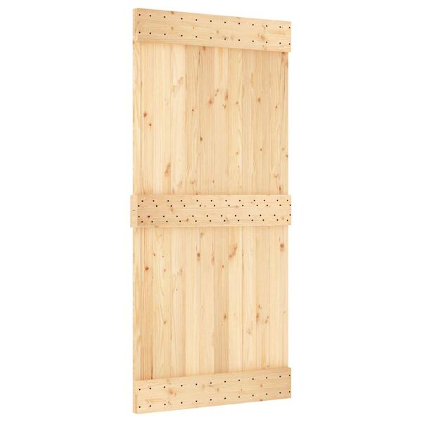 vidaXL Door NARVIK 95x210 cm Solid Wood Pine