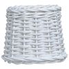 vidaXL Lamp Shade Wicker 20x15 cm White