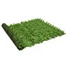 vidaXL Balcony Privacy Screen with Green Leaves 300x150 cm