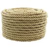 vidaXL Boat Rope 12 mm 250 m Natural