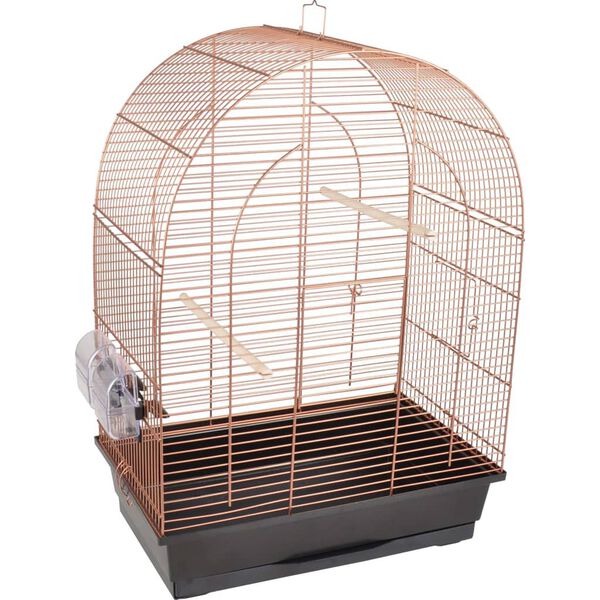 FLAMINGO Bird Cage Klara 2 Copper 45x28x62.5 cm
