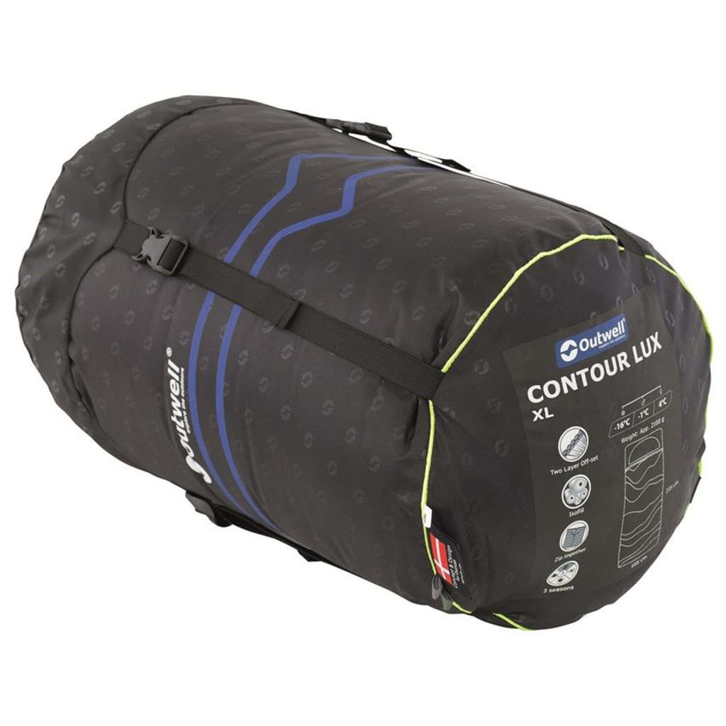 Outwell contour lux hotsell xl sleeping bag