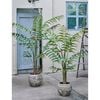 Emerald Artificial Leather Fern 150 cm in Pot Green