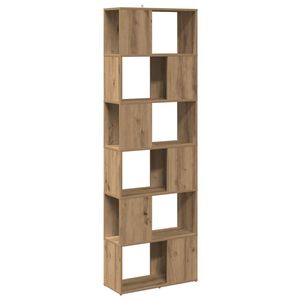 vidaXL Book Cabinet/Room Divider Artisian Oak 60x24x186 cm