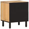 vidaXL Bedside Cabinets 2 pcs 40x33x46 cm Solid Wood Mango