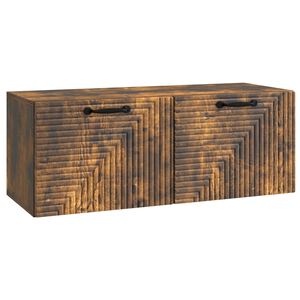 vidaXL Wall-Mounted TV Cabinet Smoked Oak 78.5 x 31 x 30 cm
