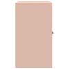 vidaXL Storage Cabinet Pink 80 x 40 x 70 cm Steel