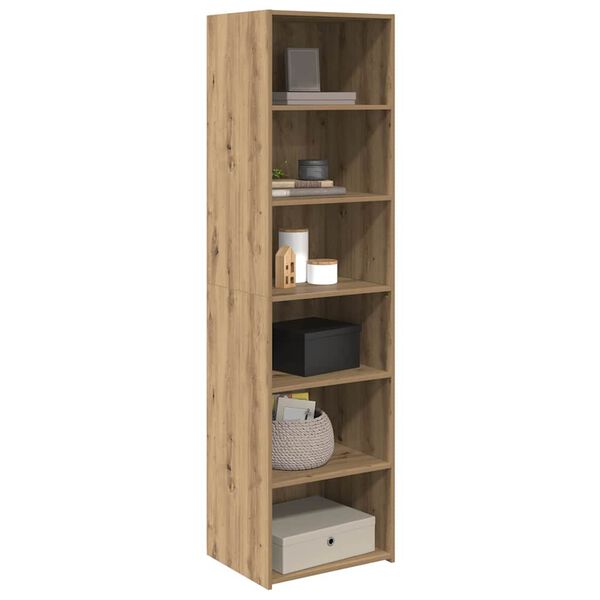 vidaXL Cabinet Artisan Oak 50 x 41 x 185 cm Engineered Wood