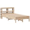 vidaXL Bed Frame without Mattress 100x200 cm Solid Wood Pine