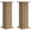 vidaXL Plant Stand 2 pcs Artisan Oak 30.5 x 30 x 80.5 cm