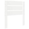 vidaXL Headboard with Headboard White 75 cm Engineered Wood