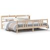 vidaXL Bed Frame with Headboard without Mattress 200x200 cm