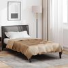 vidaXL Full Year Duvet Gold 140 x 220 cm Satin and Microfiber