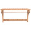 vidaXL Towel Rack 60x30x35 cm Solid Wood Walnut