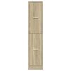 vidaXL Apothecary Cabinet Sonoma Oak 30x41x144.5 cm Engineered Wood