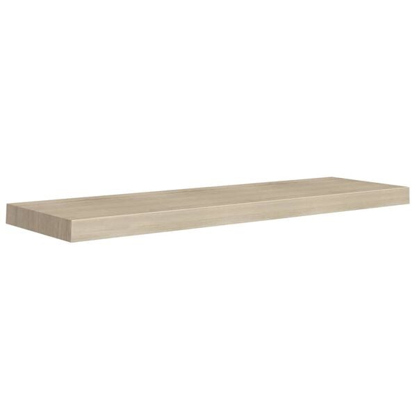 vidaXL Floating Wall Shelves 4 pcs Oak 90x23.5x3.8 cm MDF