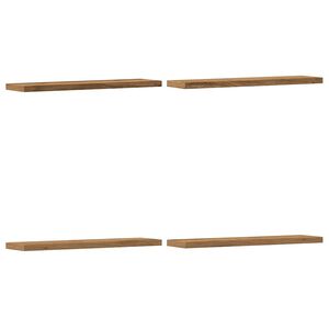 vidaXL Wall Shelves 4 pcs Artisan Oak 40x10x1.5 cm Engineered Wood