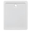 vidaXL Rectangular ABS Shower Base Tray 80 x 100 cm