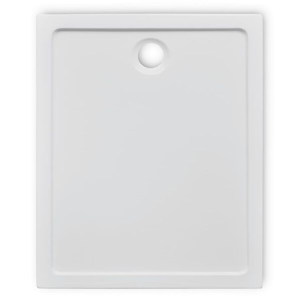 vidaXL Rectangular ABS Shower Base Tray 80 x 100 cm