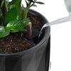 LECHUZA Planter DIAMANTE Premium ALL-IN-ONE Diameter 40 cm Matte Black
