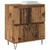 vidaXL Sideboards 2 pcs Old wood 120 x 35 x 70 cm Engineered wood