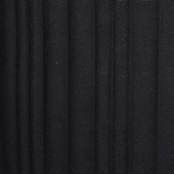 Capi Vase Urban Tube Elegant Low 34x46 cm Black KBLT782