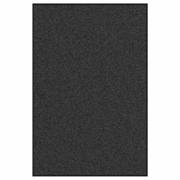 vidaXL Doormat Other Anthracite and Black 120 x 180 cm