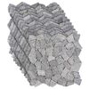 vidaXL Mosaic Tiles Light Grey 30 x 30 cm Marble