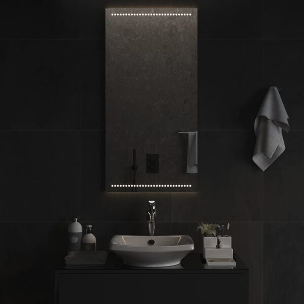 vidaXL LED Bathroom Mirror 50x100 cm