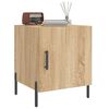 vidaXL Bedside Cabinets 2 pcs Sonoma Oak 40x40x50 cm Engineered Wood
