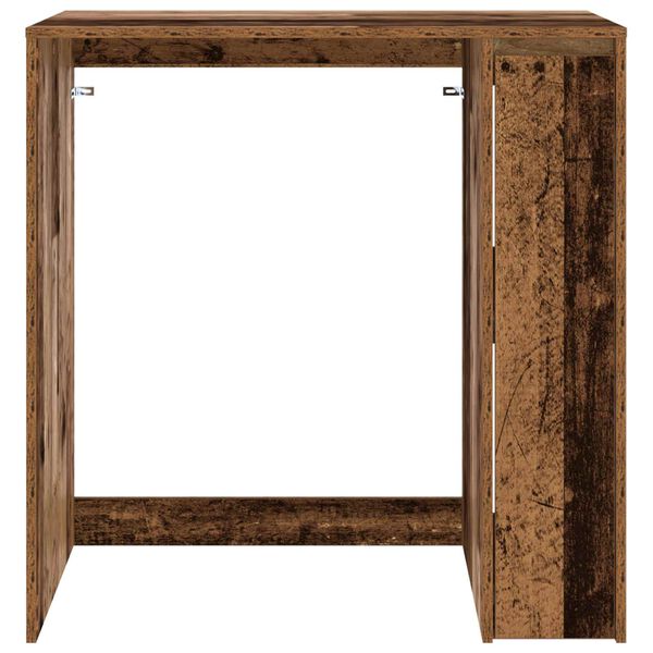 vidaXL Wash Machine Cabinet Old Wood 87 x 60 x 69 cm Engineered wood