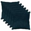 vidaXL Cushion Cover 6 pcs HEERLEN Navy Blue 70 x 70 cm