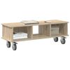 vidaXL TV Stand Sonoma Oak 100 x 35 x 35 cm Engineered Wood