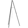 vidaXL Campfire Tripod Black 92 x 92 x 171.5 cm Steel