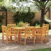 vidaXL Garden Chair 6 pcs Brown 56 x 56 x 90cm Solid Acacia wood