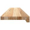 vidaXL Window Sills 2 pcs&nbsp;Untreated 100x20x2 cm Solid Wood Oak