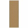 vidaXL Doormat Other Cream and Black 120 x 350 cm Polyamide and PVC