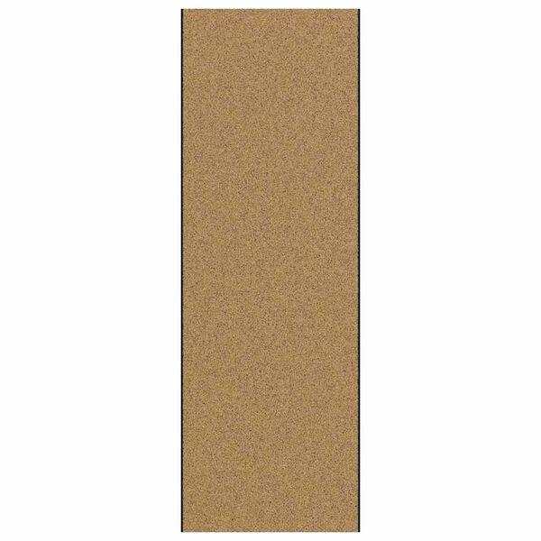 vidaXL Doormat Other Cream and Black 120 x 350 cm Polyamide and PVC