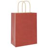 vidaXL Paper Bags 50 pcs with Handles Red 21x11x28 cm