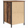 vidaXL Bedside Cabinet Old Wood 40 x 42 x 60 cm Engineered Wood