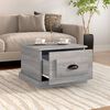 vidaXL Coffee Table Grey Sonoma 50x50x35 cm Engineered Wood