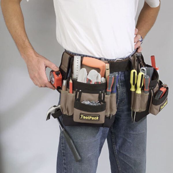 Toolpack Double-Pouch Tool Belt Classic 360.056
