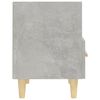 vidaXL Bedside Cabinets 2 pcs Concrete Grey 40x35x47 cm