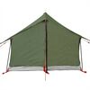 vidaXL Camping Tent 2-Person Olive Green Waterproof