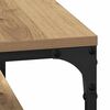 vidaXL Coffee Table Artisan Oak 81 x 50 x 40 cm Engineered Wood