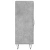 vidaXL Sideboard Concrete Grey 34.5x34x90 cm Engineered Wood