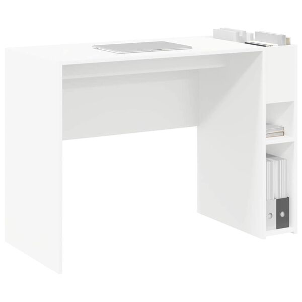 vidaXL Desk White 109 x 50 x 78 cm Engineered Wood