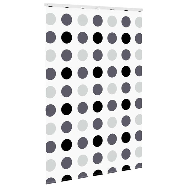 vidaXL Shower Roller Blind with Cassette 160x240 cm Fabric Width 156 cm